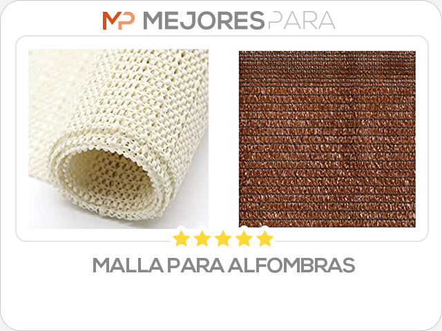 malla para alfombras