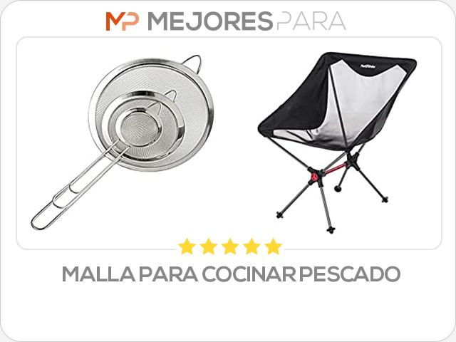 malla para cocinar pescado