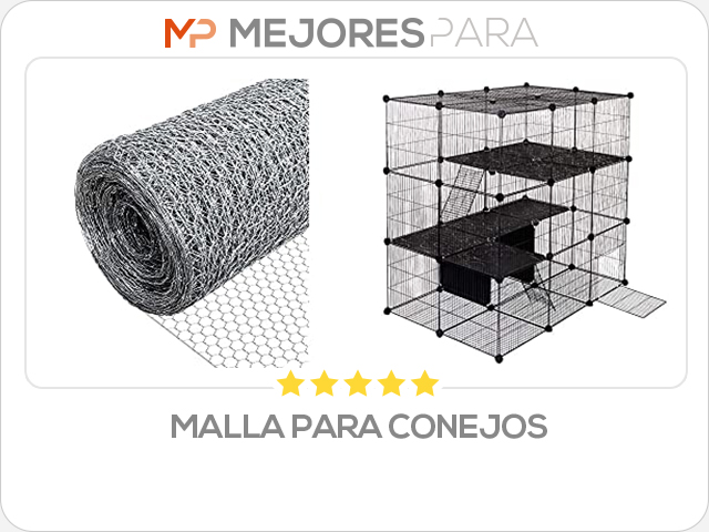 malla para conejos