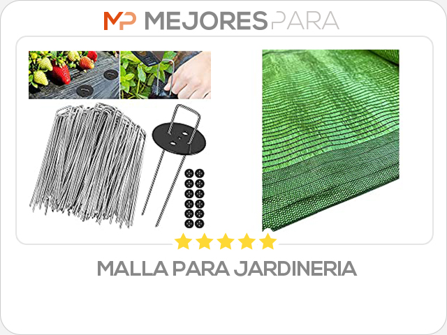 malla para jardineria