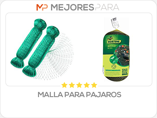 malla para pajaros