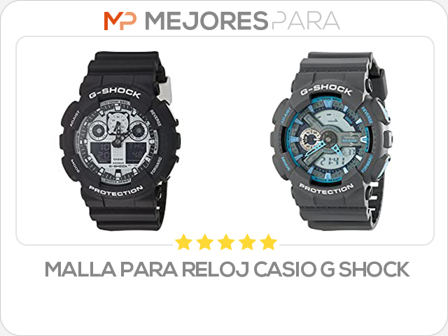 malla para reloj casio g shock