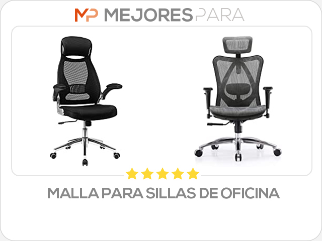 malla para sillas de oficina