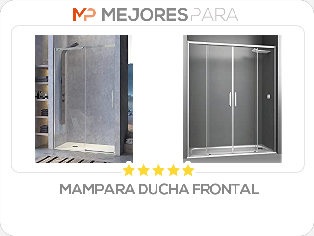 mampara ducha frontal