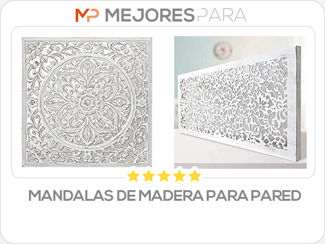 mandalas de madera para pared