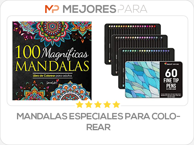 mandalas especiales para colorear