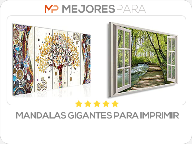 mandalas gigantes para imprimir