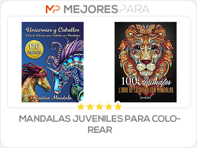 mandalas juveniles para colorear