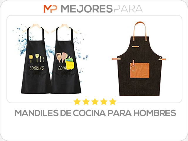 mandiles de cocina para hombres