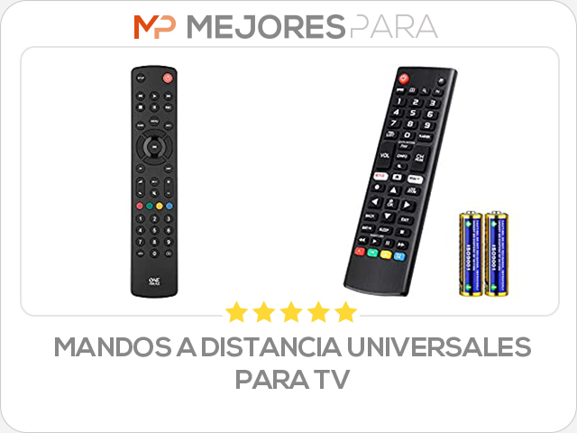 mandos a distancia universales para tv