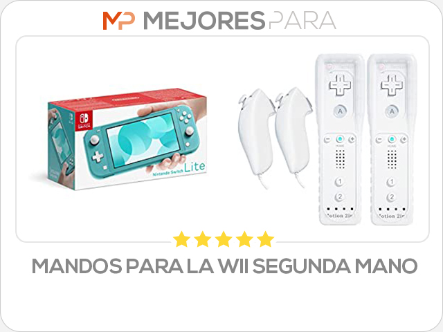 mandos para la wii segunda mano