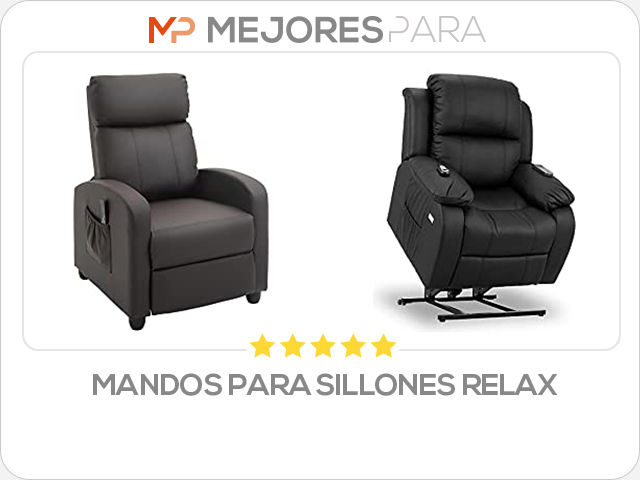 mandos para sillones relax