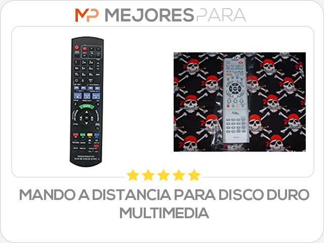 mando a distancia para disco duro multimedia