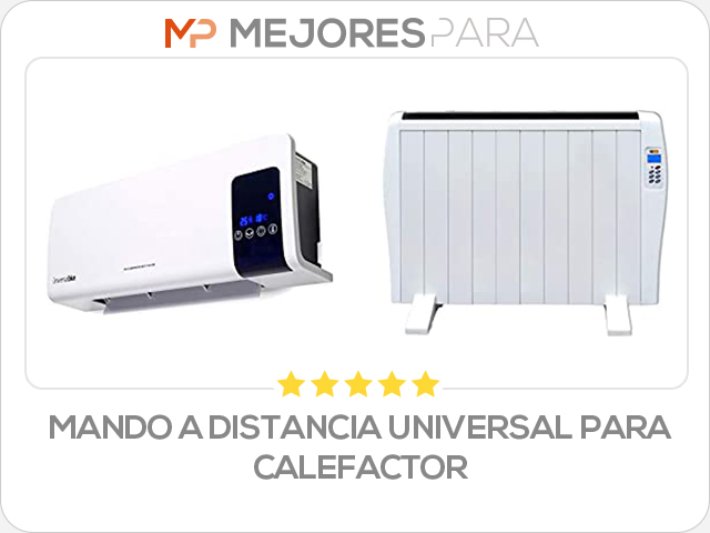 mando a distancia universal para calefactor