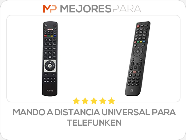 mando a distancia universal para telefunken