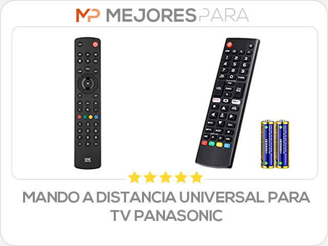 mando a distancia universal para tv panasonic