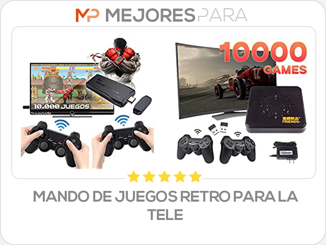 Mando de Juegos Retro para la Tele