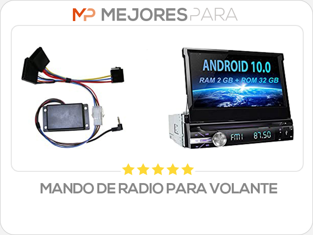 mando de radio para volante