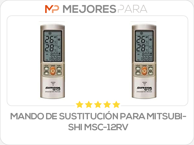 Mando de sustitución para MITSUBISHI MSC-12RV