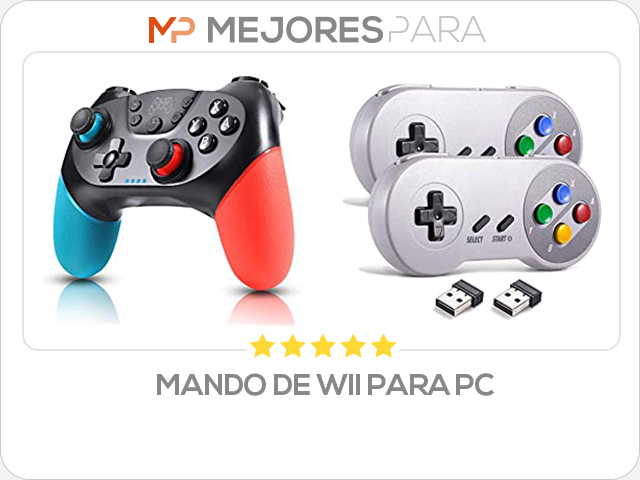 mando de wii para pc