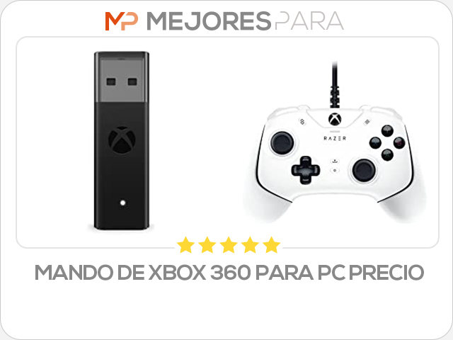 mando de xbox 360 para pc precio