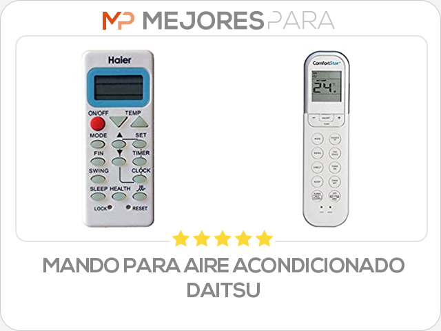 mando para aire acondicionado daitsu