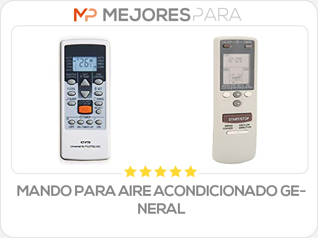 mando para aire acondicionado general