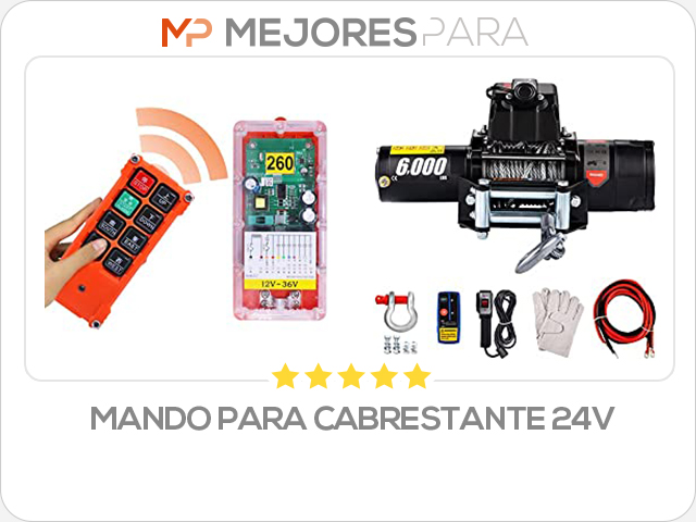 mando para cabrestante 24v