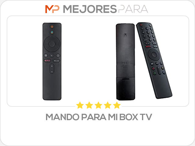 mando para mi box tv