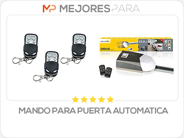 mando para puerta automatica