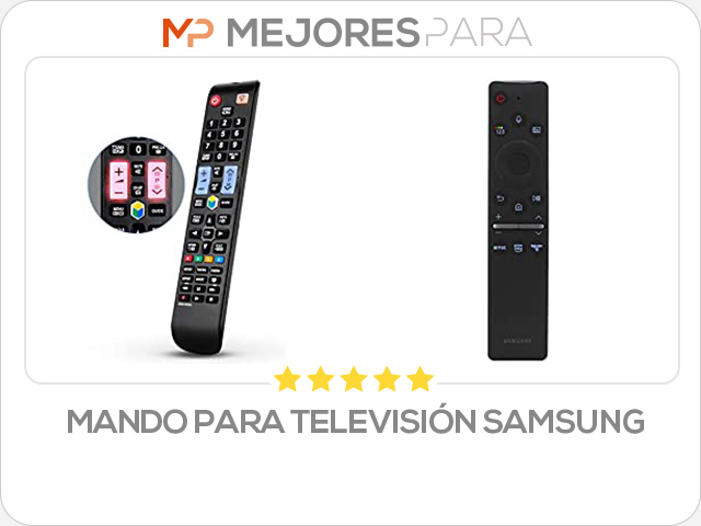 mando para televisión samsung