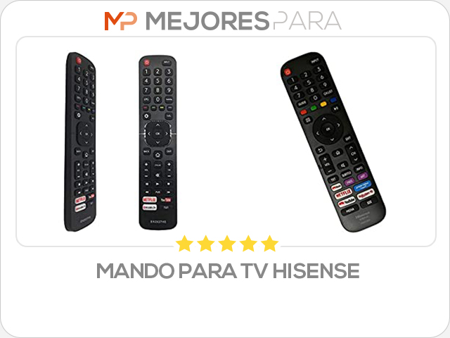 mando para tv hisense