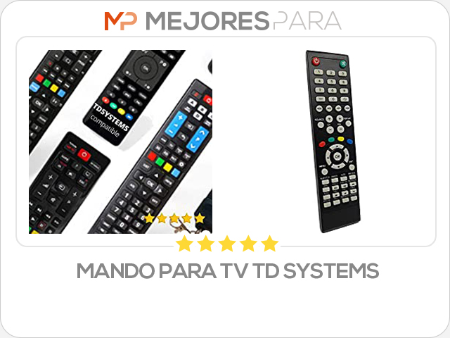 mando para tv td systems