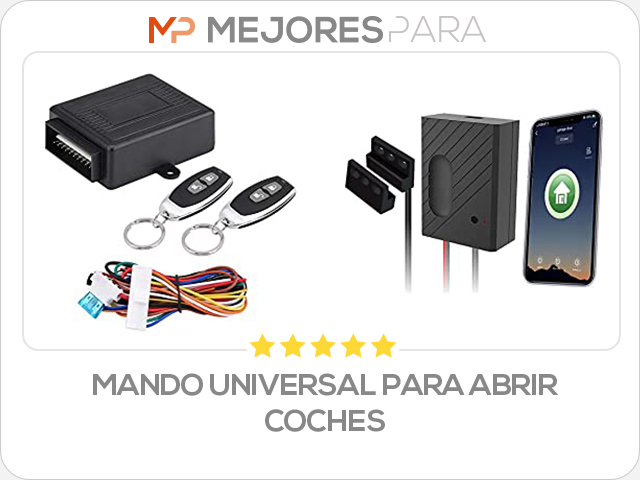 mando universal para abrir coches