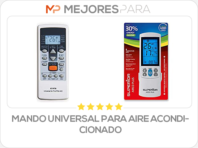 mando universal para aire acondicionado