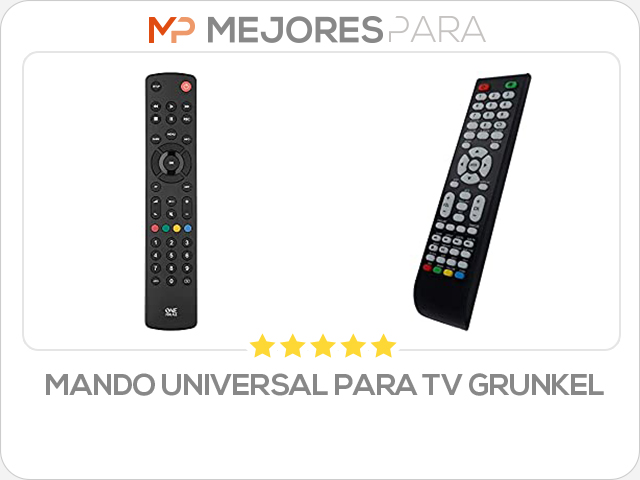 mando universal para tv grunkel