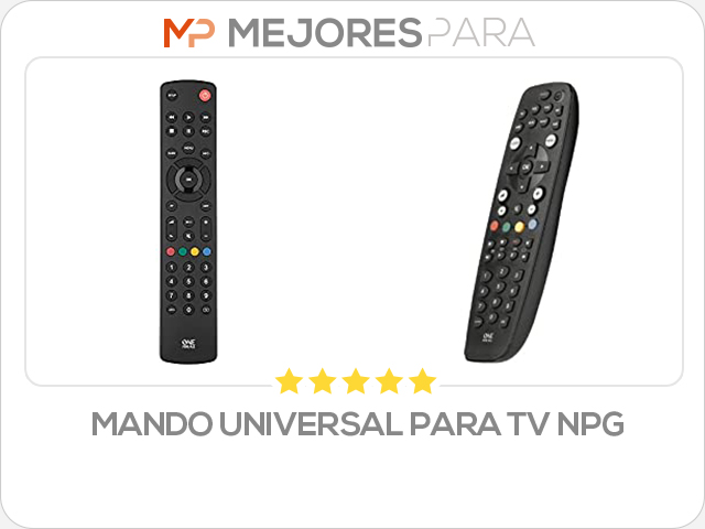 mando universal para tv npg