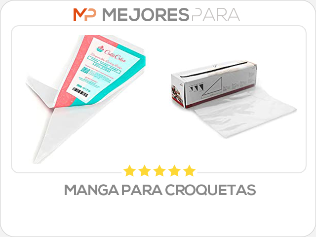 manga para croquetas