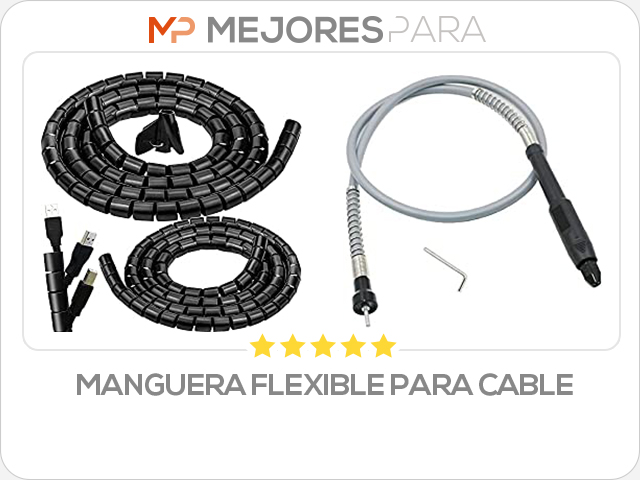 manguera flexible para cable