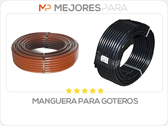 manguera para goteros