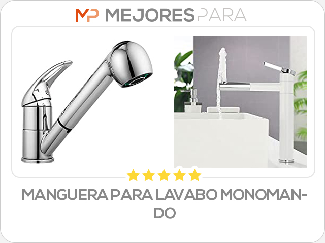 manguera para lavabo monomando