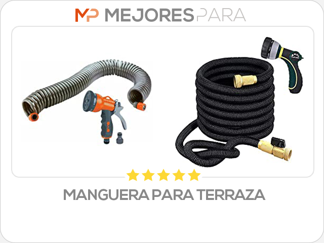 manguera para terraza