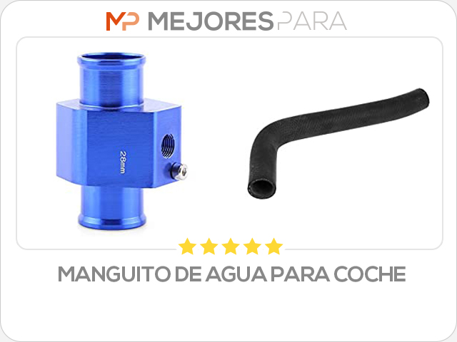 manguito de agua para coche