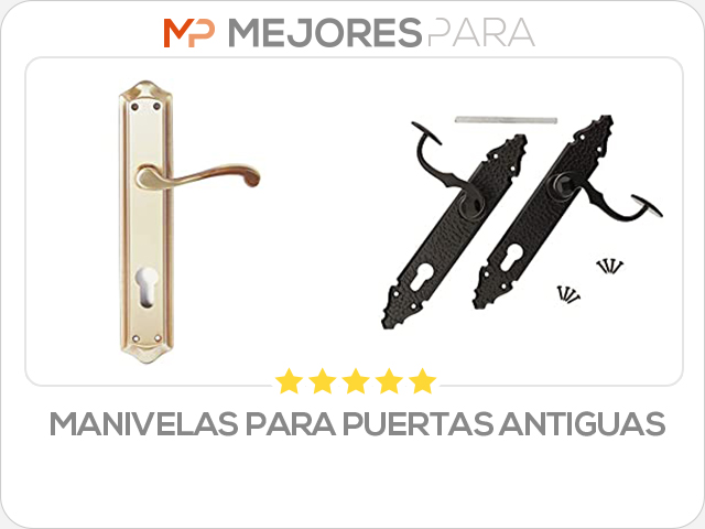 manivelas para puertas antiguas