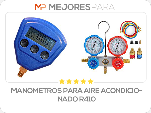 manometros para aire acondicionado r410