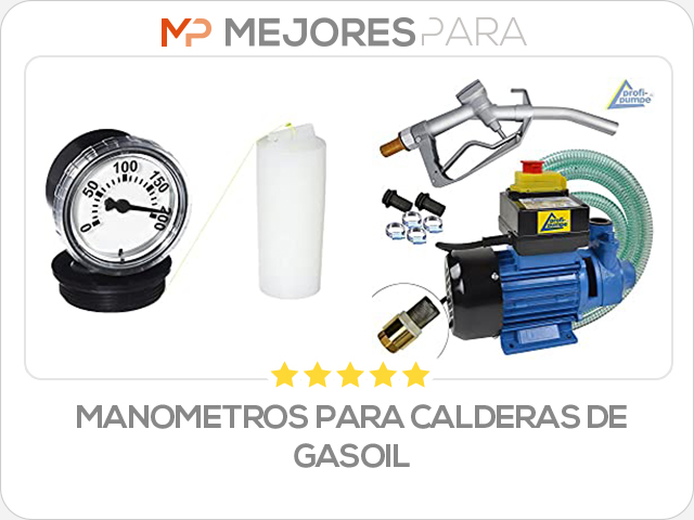 manometros para calderas de gasoil