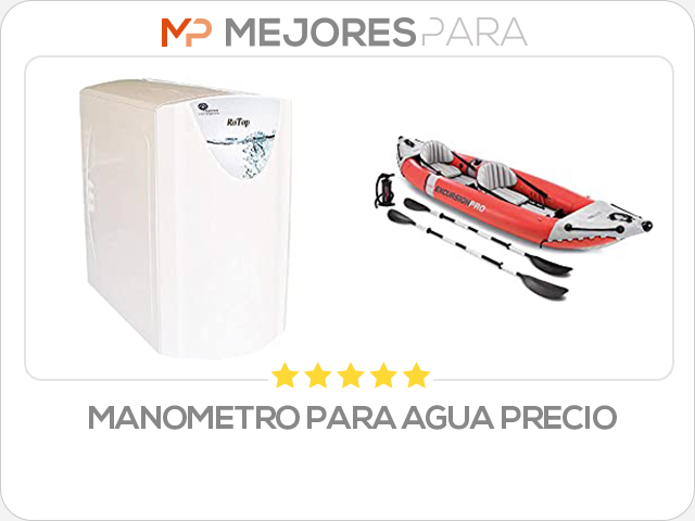 manometro para agua precio