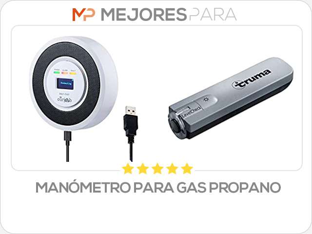 manómetro para gas propano