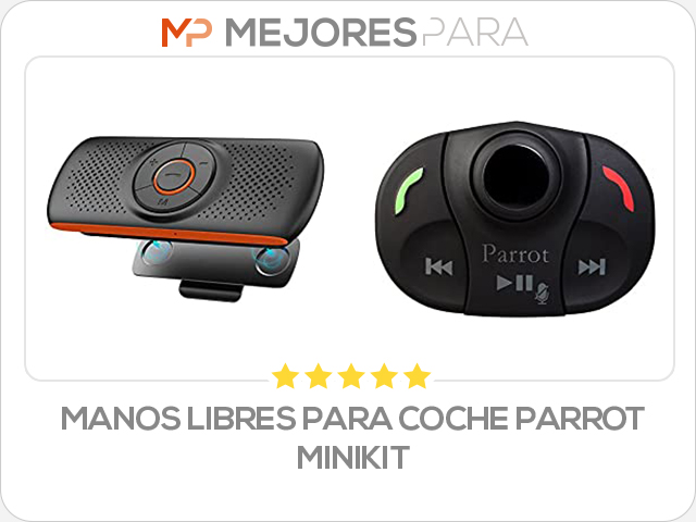 manos libres para coche parrot minikit