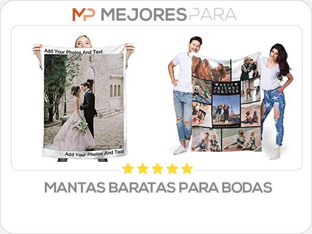 mantas baratas para bodas